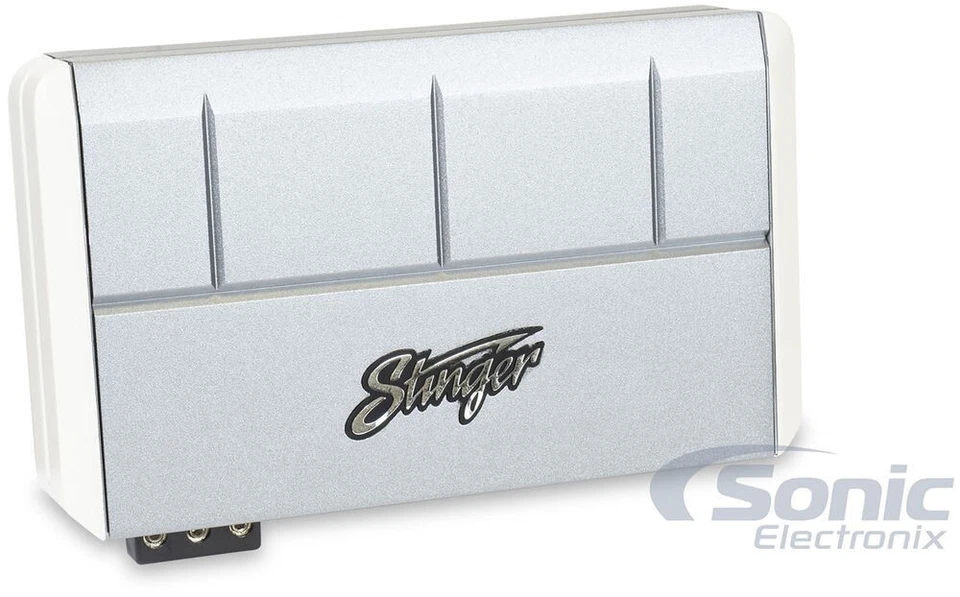 Stinger SPX700X4 700 Watt Class-D 4 Ohm 4-Channel Marine Powersports Amplifier - Изображение 2 из 4