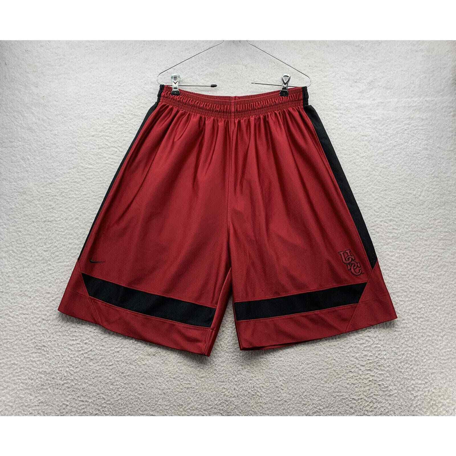 VTG USC Gamecocks Team Nike Gym Shorts Mens Large Bas… Gem