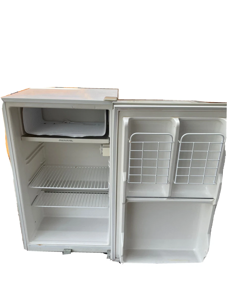 White Haier Mini Fridge