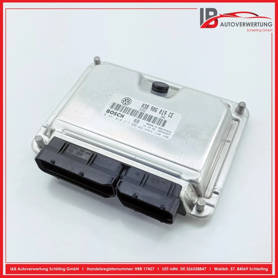 KIT CENTRALINA MOTORE VW PASSAT VARIANT (3B5) 1.9 TDI 038906019CE 4B0905851A - Immagine 2 di 4