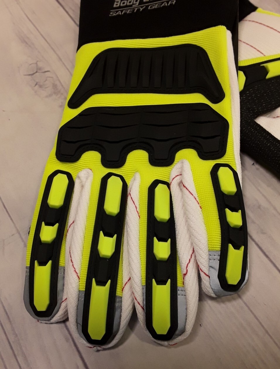 Body Guard Safety Gear Gloves Impact Oil & Gas Rig Work Auto Repair XL