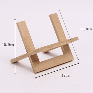 Mini Wooden Display Easel Stand Displaying Photo Christmas