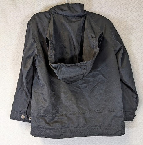 Polo by Ralph Lauren Sports Jacket Boy Size 5 Hooded Full Zip Fleece Lined - Picture 2 of 10