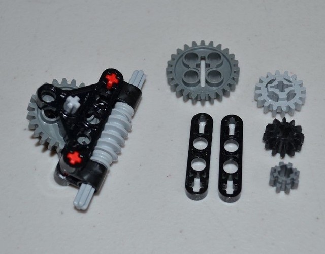 LEGO TECHNIC GEAR REDUCER BLACK(EV3,MINDSTORMS,NXT,GEAR BOX,CRANE,WORM