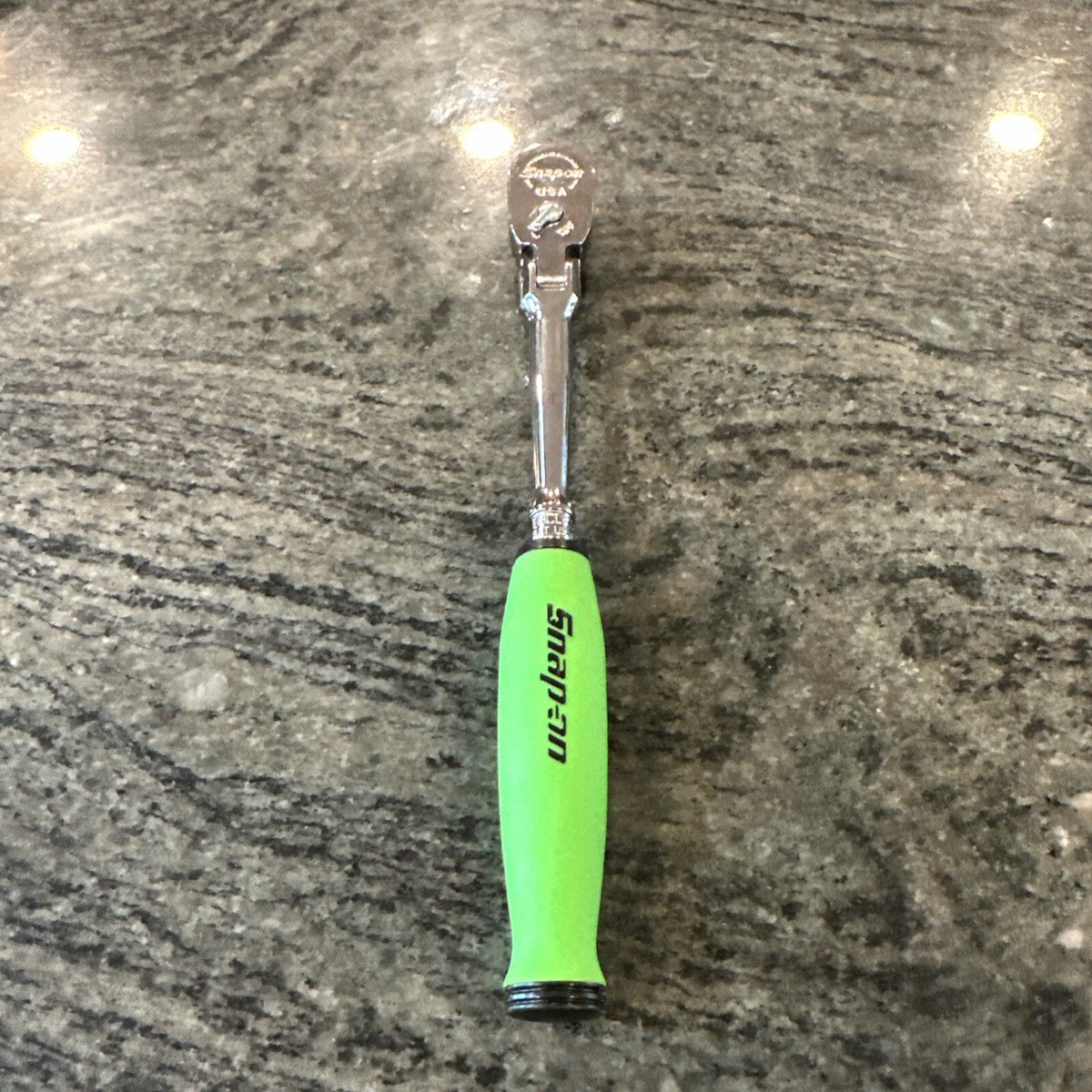 Snap On fhclf72rg 3/8 drive dual 80 flex headsoft grip long