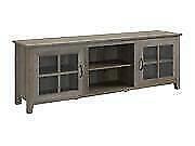 Walker Edison Furniture W70CSGDGW 70 In. Farmhouse Wood TV S
