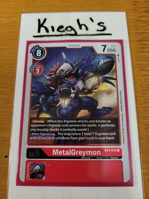 Digimon - MetalGreymon *BT3-015*