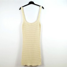Urban Outfitters - NEW - Mini Crochet Dress - Cream - Large