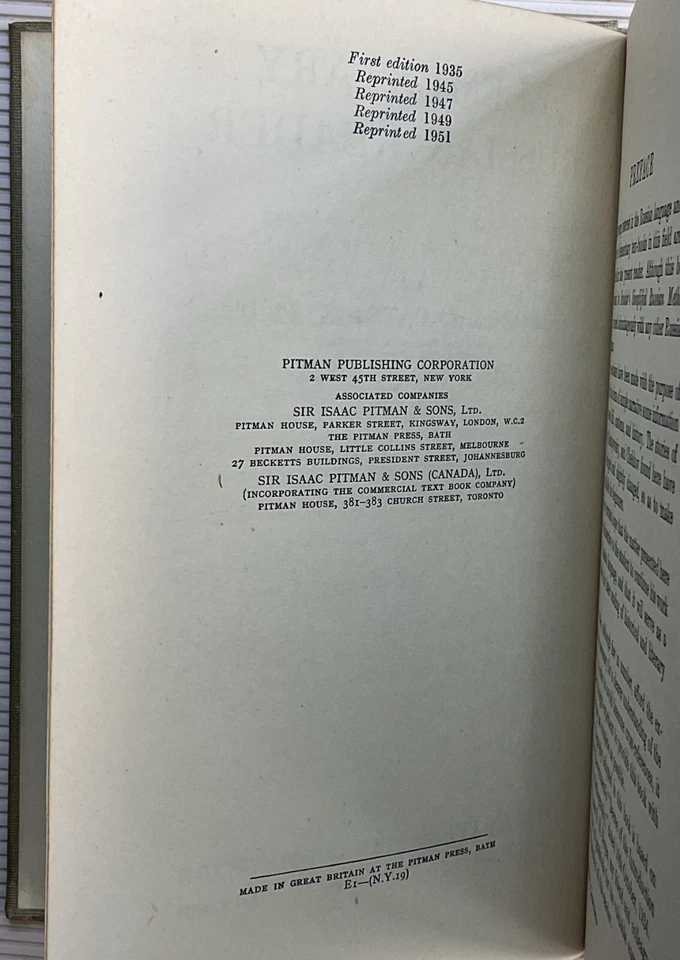 1935 Elementary Russian Reader by George Z. Patrick First Edition Hardcover - Image 4 of 4