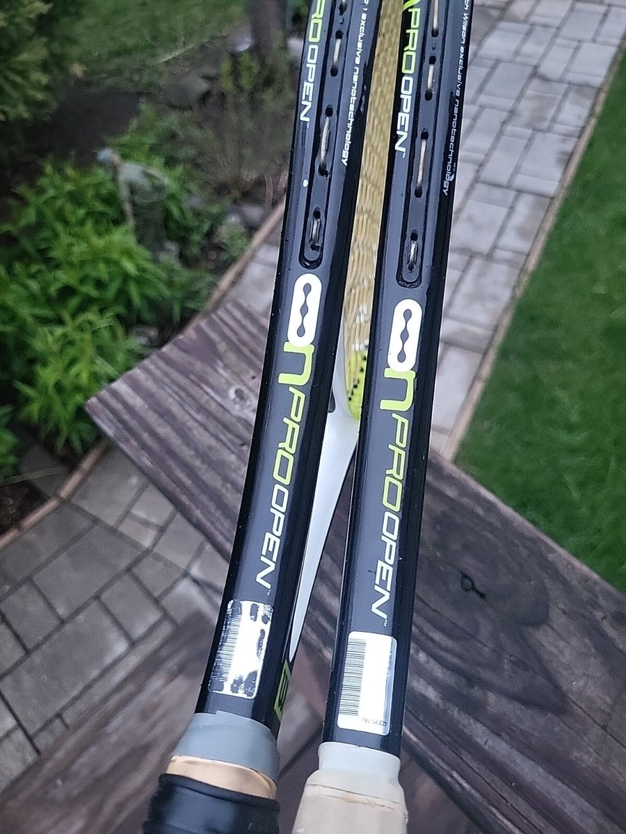Wilson npro openラケット 2本セット 2-Wilson nPro Open 100 4 3/8 & 4 1/2 | eBay