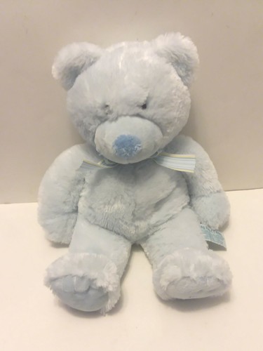 Peluche Russ Baby IL MIO PRIMO ORSACCHIOTTO blu fiocco orsacchiotto 16" - Foto 9 di 10