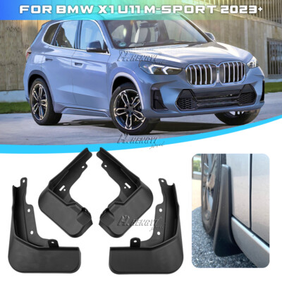4x Schmutzfänger Spritzschutz Vorne Hinten für BMW X1 M Sport U11 2023-2024