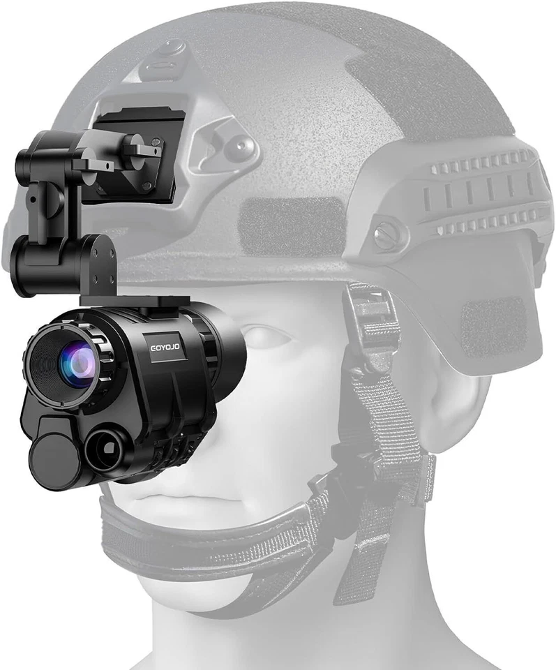 NVG30 Helmet Night Vision Monocular Wide View 40° 940nm IR WIFI Digital Starligh - Image 2 of 4