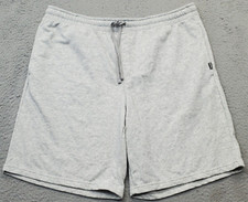 Eddie Bauer Lounge Active Shorts Mens XL Gray Heather Elastic Waist Drawstring