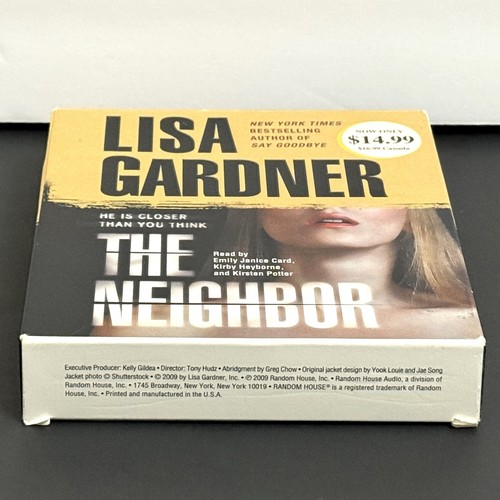 Lisa Gardner DER NACHBAR Hörbuch CD 5 Compact Discs GEKÜRZTE Detektivserie - Bild 3 von 6
