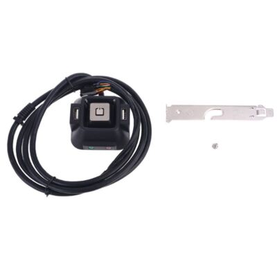 Multifunctional USB 2.0 Computer PC Switch External Power On Reset Button