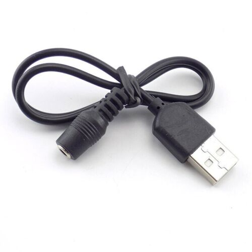 USB A 2.0 Male to 3.5x 1.35mm Jack plug Adapter lead DC Charger Power Cable Cord - Picture 3 of 6