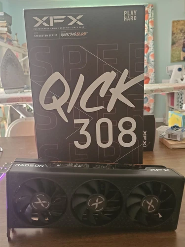 XFX Speedster QICK 308 AMD Radeon RX 6600XT 8GB GDDR6 Graphics Card RX-66XT8LBDQ