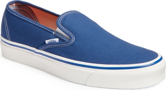 NWOT) Vans Slip-On 48 Deck DX Anaheim Factory OG Navy Men
