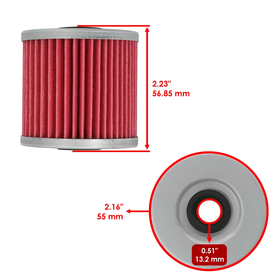 适用于川崎 KL250 KLR250 1985 1987 1988 1989 1990 1991 - 2005 滤油器  — 第 2/4 张图片