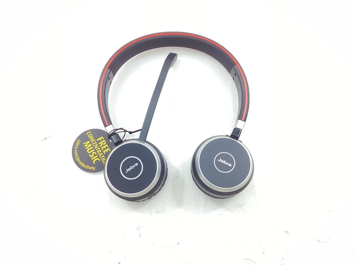 Jabra Evolve 65 SE MS Stereo Micro-casque sans fil Bluetooth USB  (6599-833-309)