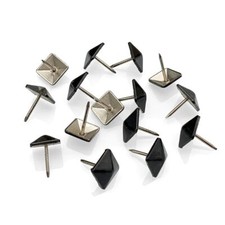 Let's Decorate 200pcs D12mmxL17mm Square Sofa Upholstery Tacks Brass Antique ...