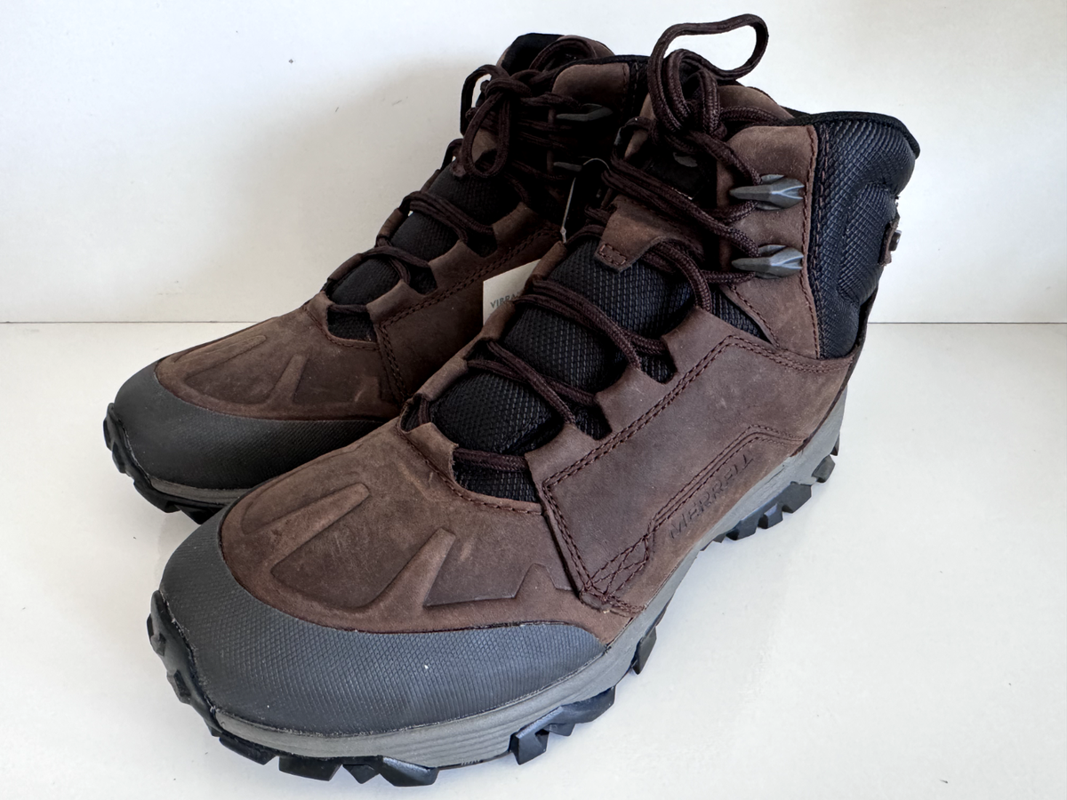 Merrell Men’s Coldpack Ice+ Mid Polar Waterproof Hiking Shoes New Clay Amazon.com | Merrell Men main image 3