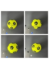 LOGO GOLF BALL- 1 UNCOMMON YELLOW CHEVRON TRUVIS BLACK/YELLOW MINTY