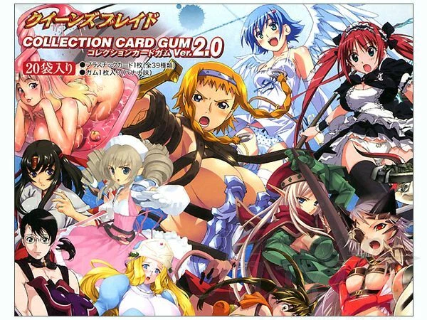 Queen's Blade Collection Card Gum - Choose Cards From Ver. 2.0