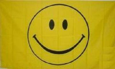 Fahne Flagge Smily 60 x 90 cm
