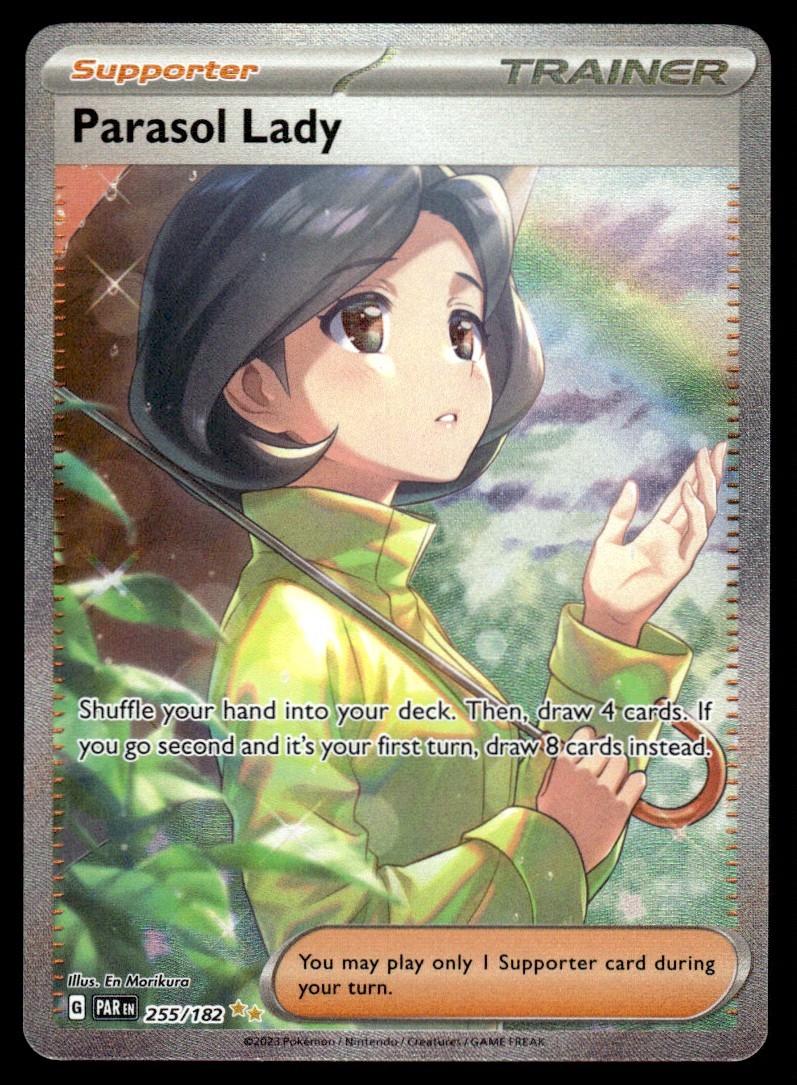 2023 SV04: Paradox Rift Parasol Lady - 255/182 Special Illustration Rare