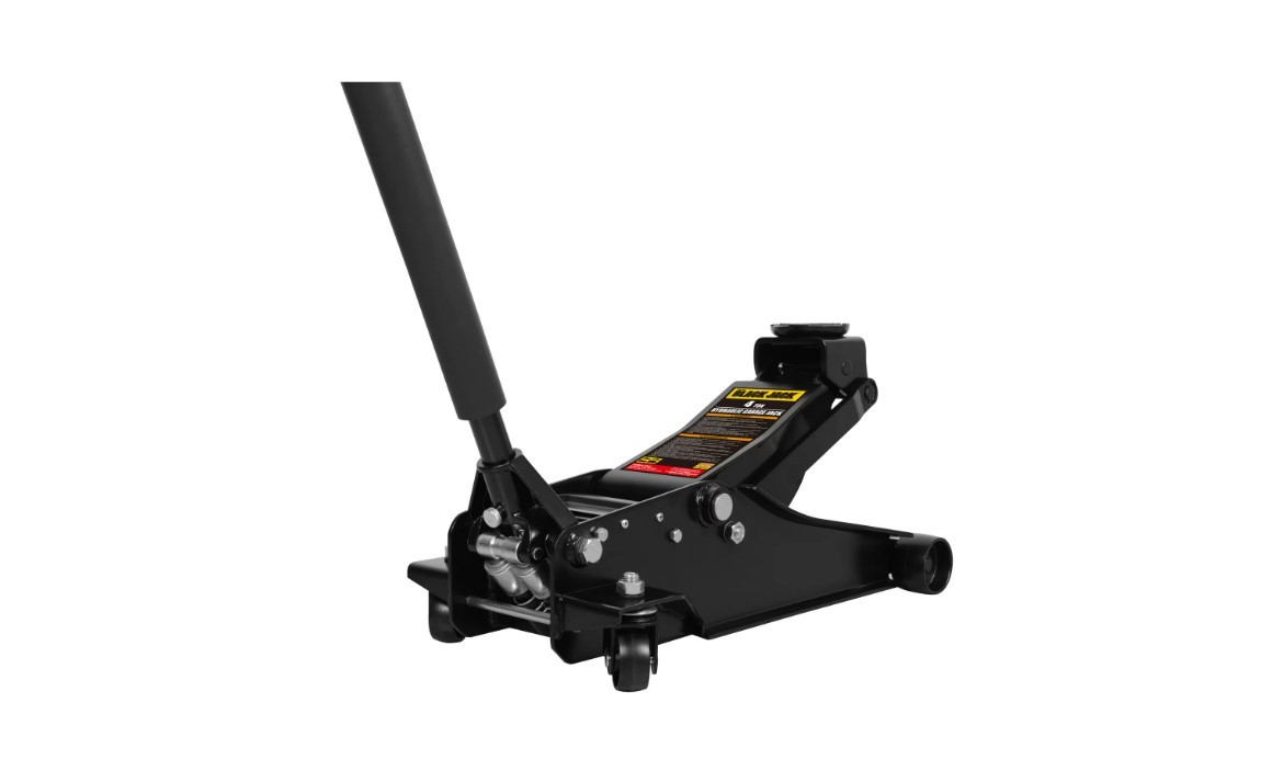 Torin T84009W 4 Ton Heavy Duty Garage Jack, Dual Pump, Black | eBay
