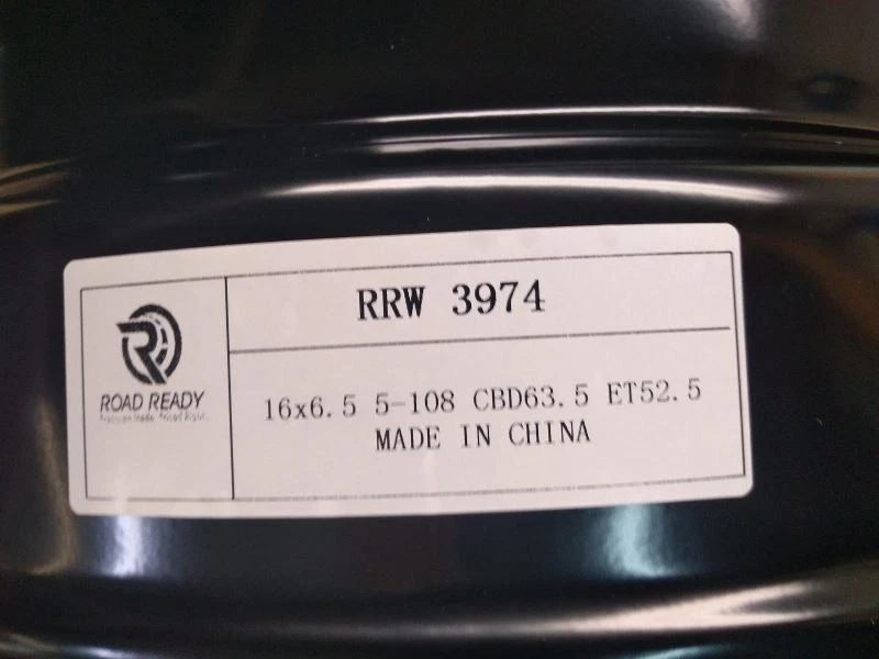 Roda 16x6-1/2 aço sobressalente compatível com 14-18 TRANSIT CONNECT DT1Z1007 - Imagem 2 de 4