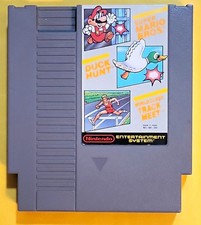 Nintendo Super Mario Bros./Duck Hunt/World Class Track Meet NES Cartridge
