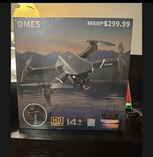 DMES P13 Drone 4-Axis Aerial Quadcopter - Dual HD Camera, Optical Flow, Foldable