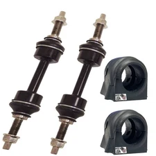 4PC Front Sway Bar Links Bushings Fits Ford F-150 2009-14 4X4 USA Bushings