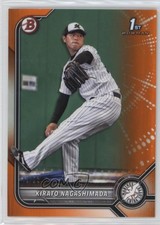 2022 Bowman NPB Nippon Professional Baseball 12/25 Kirato Nagashimada #BP-3 03j5