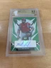 Mat Nelson 2021 Leaf Valiant BAMN1 Green Auto GEM MINT BGS 9.5