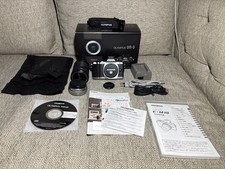 Olympus OM-D E-M10 16.1MP Mirrorless Digital Camera - Silver