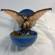 1998 Kenner Star Wars POTF Complete Galaxy Endor Ewok Glider Missing Base
