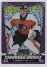 2024 O-Pee-Chee Platinum Marquee Rookies Violet Pixels /299 Aleksei Kolosov 13og
