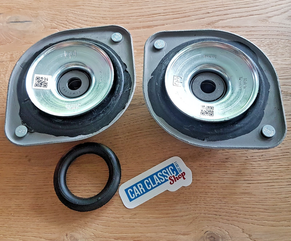 2 Febi Federbeinlager Domlager WäLzlager VW Golf I Cabrio Jetta VerstrÄRkt 07359-image