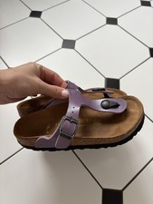 Birkenstock Gizeh Kids Purple Sandals EU 31/US 13 insole length 21 cm 8.3 in
