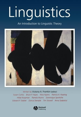 Linguistics: An Introduction to Linguistic Theory By Victoria A. Hayes