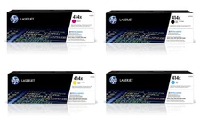 HP 414X OEM Genuine Original Toner Cartridge CMYK Set LaserJet Pro M479 M454