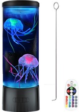 Large Jellyfish Lamp Gifts For Kids Adults Electric Fantasy Tank Aquarium Night