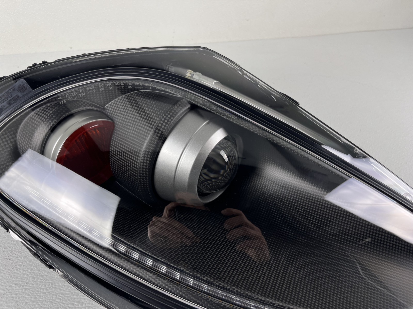 2005-2010 FERRARI F430 RIGHT PASSENGER LEFT DRIVER HID XENON CARBON HEADLIGHT