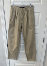 Polo Ralph Lauren Boys Chino Pants Size 16 Khaki Pleated Classic Preppy Causal