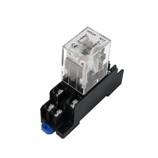DC 24V 8 Pin DPDT Electromagnetic Power Relay