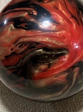 Brunswick T Zone Bowling Ball DRILLED Made USA Beautiful Pearl Swirl W Bag 14lb